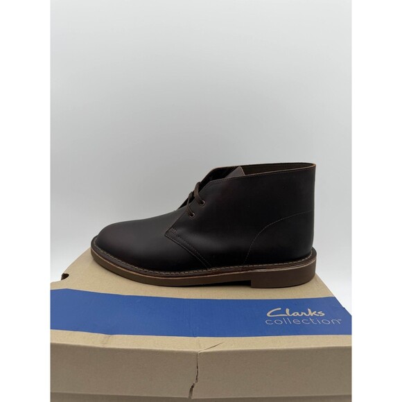 Clarks Bushacre 2 Men’s Size 13W Dark Brown Chukka Boots